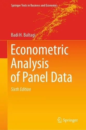 Econometric Analysis of Panel Data John Wiley & Sons, Incorporated