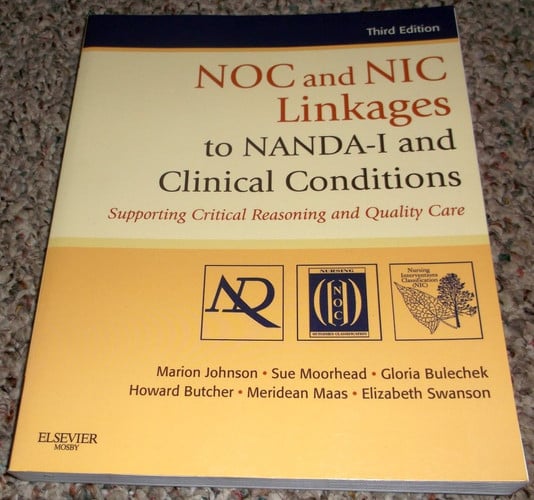 NOC and NIC Linkages to NANDA-I and Clinical Conditions Supporting Critical Thinking and Quality Care by Marion Johnson – book cover