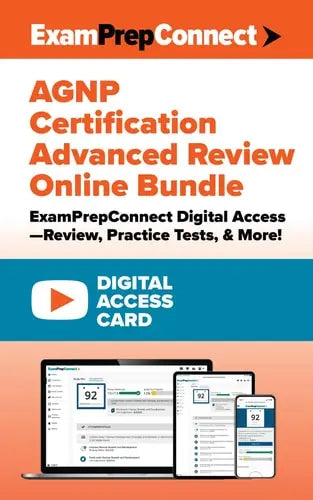 AGNP Certification Advanced Review Online Bundle (Digital Access Card): ExamPrepConnect Digital Access―Review, Practice Tests, & More!