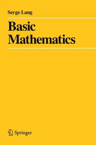 Basic Mathematics Springer New York