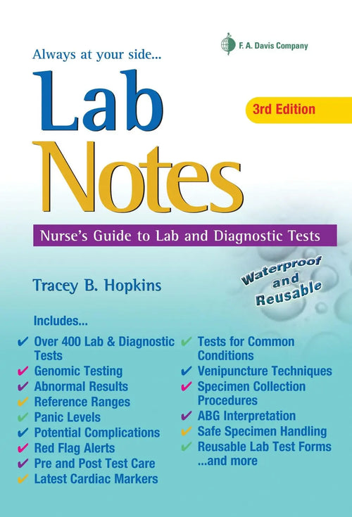 LabNotes Nurses' Guide to Lab and Diagnostic Tests by Tracey Hopkins