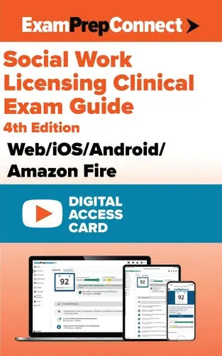 Social Work Licensing Clinical Exam Guide (Digital Access Card): Web/iOS/Android/Amazon Fire