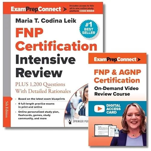 FNP Certification Intensive Review, 5th Edition, and FNP & AGNP Video On-Demand Review Course SET Springer Publishing Company