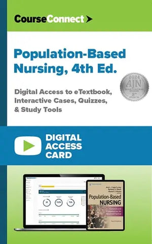 Population-Based Nursing (Digital Access Card): Digital Access to eTextbook, Interactive Cases, Quizzes, & – book cover