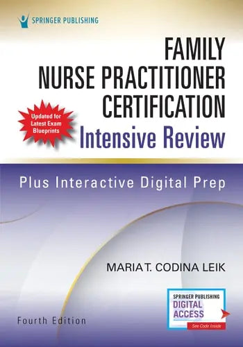 Family Nurse Practitioner Certification Intensive Review Springer Publishing Company, Incorporated