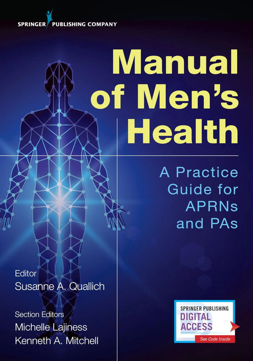 Manual of Men's Health A Practice Guide for APRNs and PAs by Susanne Quallich