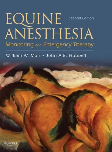 Equine Anesthesia Monitoring and Emergency Therapy – book cover