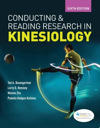 Conducting and Reading Research in Kinesiology Jones & Bartlett Learning