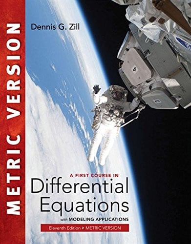 A First Course in Differential Equations with Modeling Applications Cengage Learning