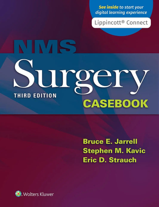 NMS Surgery Casebook by Bruce E. Jarrell – book cover