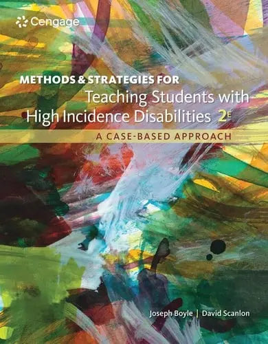Methods and Strategies for Teaching Students with High Incidence Disabilities Cengage Learning