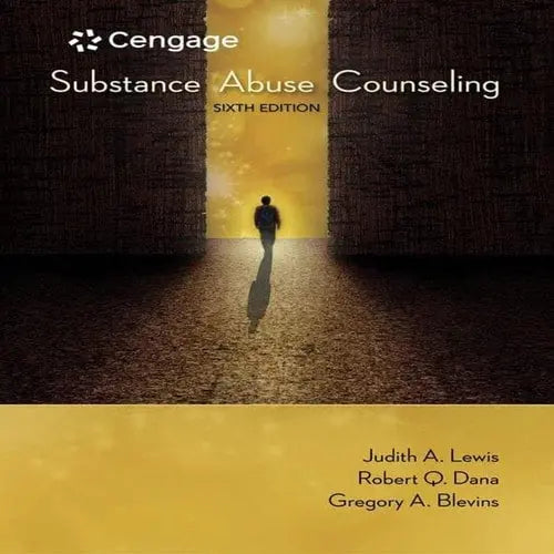 Substance Abuse Counseling Cengage Learning
