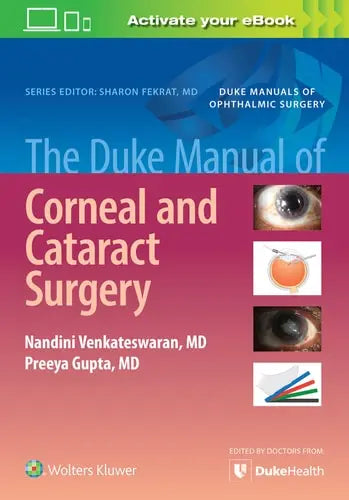 The Duke Manual of Corneal and Cataract Surgery – book cover
