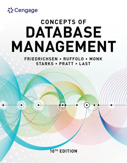 Concepts of Database Management by Lisa Friedrichsen