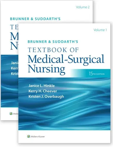 Brunner & Suddarth's Textbook of Medical-Surgical Nursing (2 Volumes) Lippincott Williams&Wilki