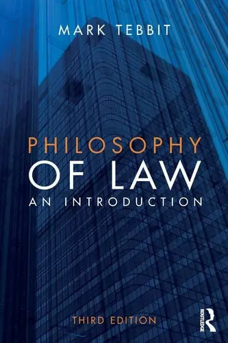 Philosophy of Law An Introduction Routledge
