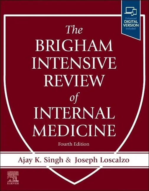 The Brigham Intensive Review of Internal Medicine by Ajay K. Singh – book cover