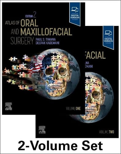 Atlas of Oral and Maxillofacial Surgery by Paul S. Tiwana – book cover