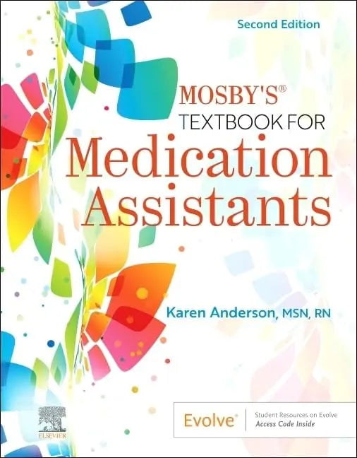 Mosby's Textbook for Medication Assistants by Karen Anderson – book cover