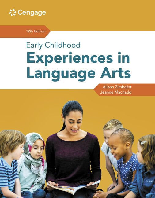 Early Childhood Experiences in Language Arts Cengage