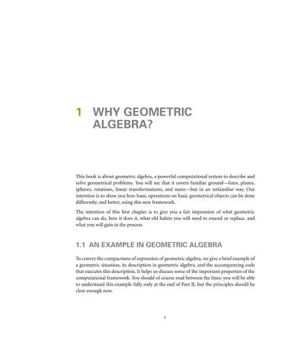 Geometric Algebra for Computer Science (Revised Edition): An Object-Oriented Approach to Geometry Elsevier S & T