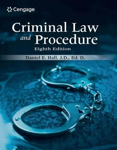 Criminal Law and Procedure Cengage