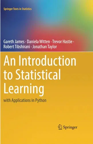 An Introduction to Statistical Learning with Applications in Python Springer International Publishing