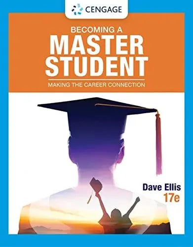 Becoming a Master Student Making the Career Connection by Dave Ellis