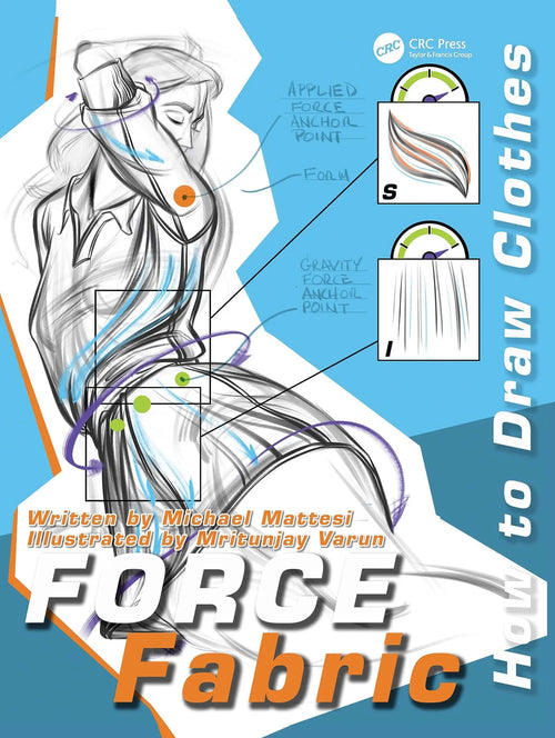 Force Fabric How to Draw Clothes by Mike Mattesi
