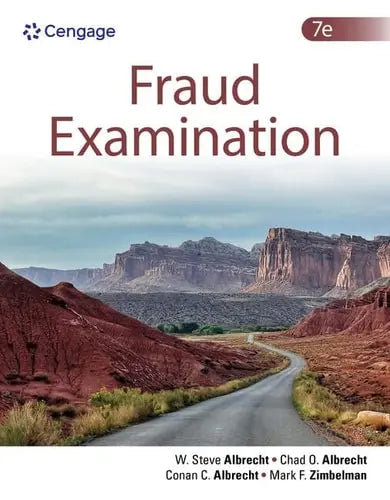 Fraud Examination Cengage South-Western