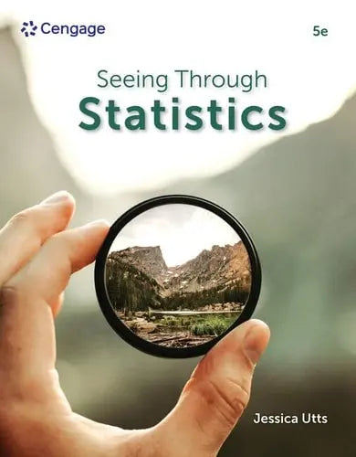 Seeing Through Statistics Cengage Learning