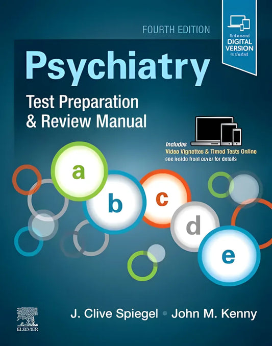Psychiatry Test Preparation and Review Manual – book cover