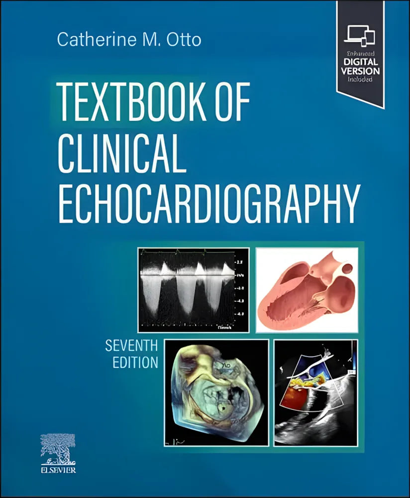 Textbook of Clinical Echocardiography – book cover