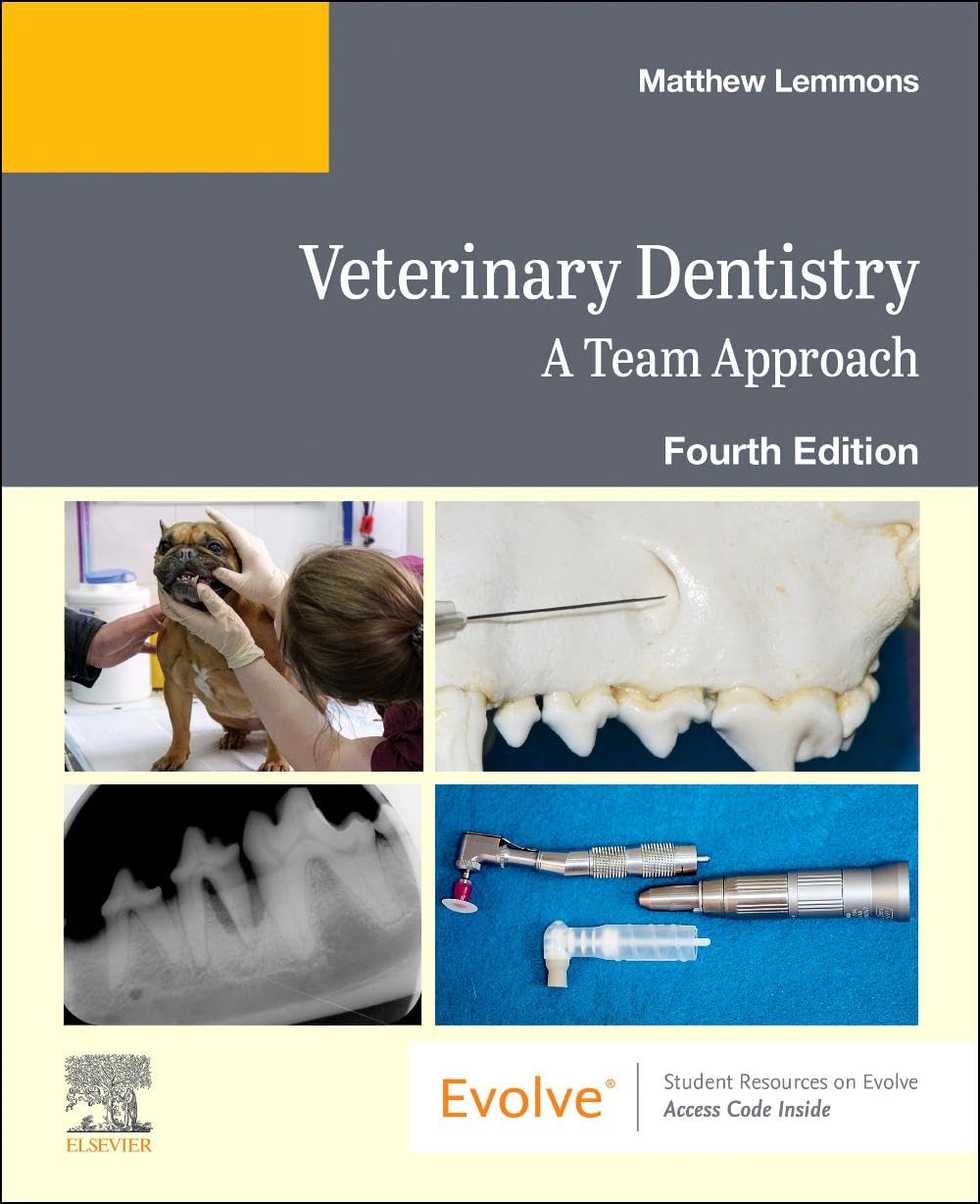 Veterinary Dentistry: a Team Approach by Elsevier – book cover