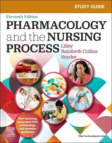 Study Guide for Pharmacology and the Nursing Process – book cover