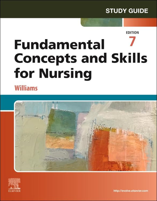 Study Guide for Fundamental Concepts and Skills for Nursing – book cover