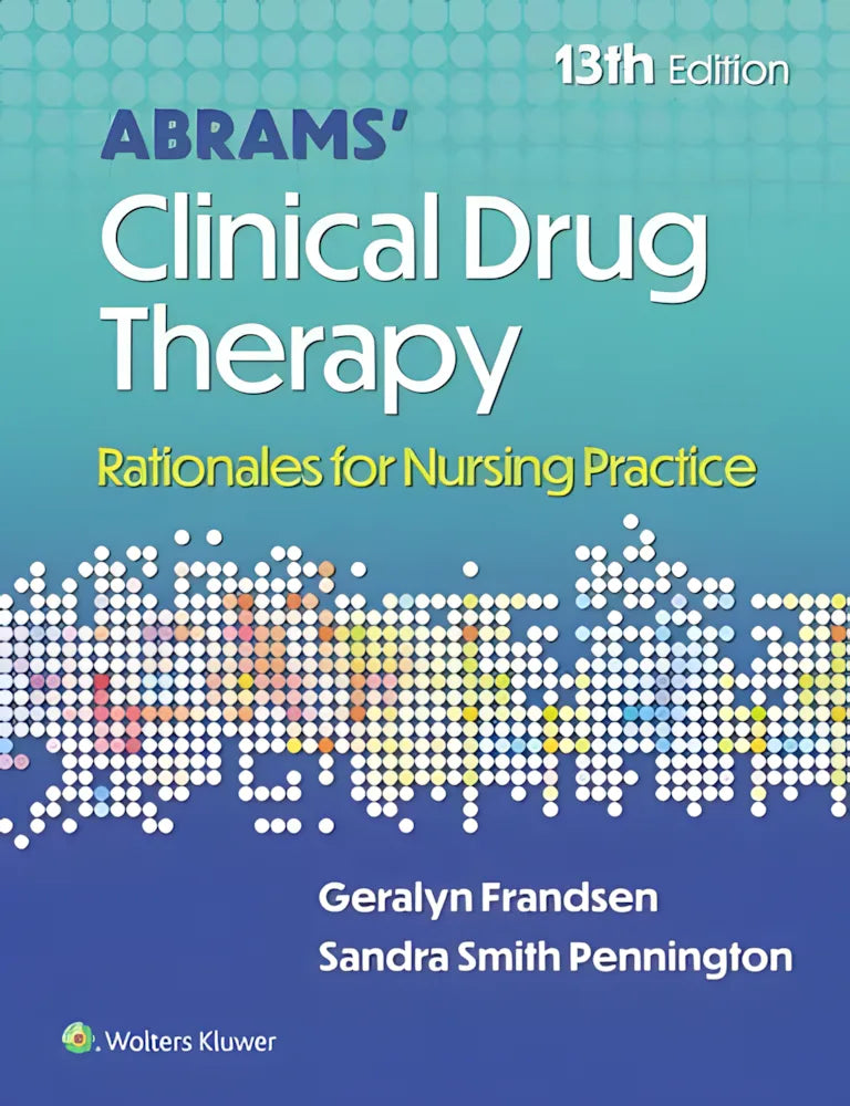 Abrams' Clinical Drug Therapy – book cover