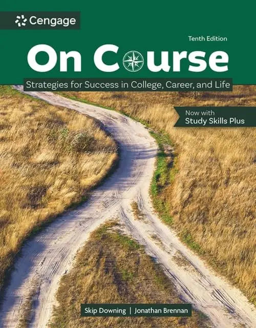 On Course Strategies for Creating Success in College, Career, and Life by Skip Downing – book cover